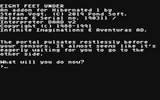 C64 GameBase Eight_Feet_Under Pond_Software_Ltd. 2019