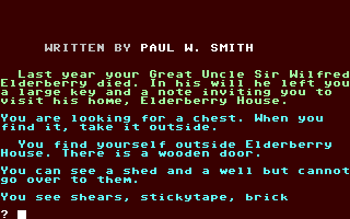 C64 GameBase Elderberry_House Ellis_Horwood_Ltd. 1984