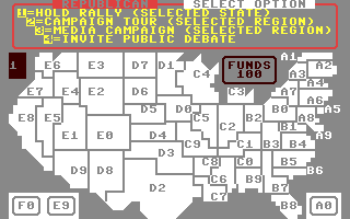 C64 GameBase Election_Trail Amplicon_Micro_System_Ltd./Braingames 1984