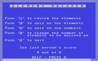 C64 GameBase Element_Quizzer Commodore_Educational_Software 1983