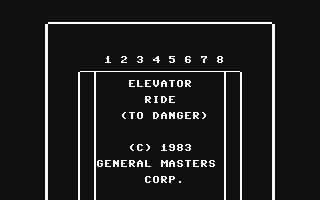 C64 GameBase Elevator_Ride ALA_Software 1983