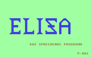 C64 GameBase Eliza_-_Das_sprechende_Programm