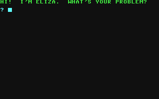 C64 GameBase Eliza