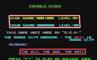 C64 GameBase Emerald_Miner (Public_Domain) 1989