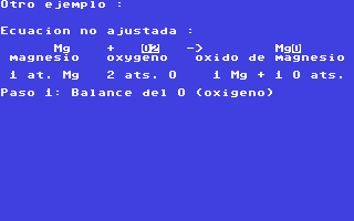 C64 GameBase Empezar_Ecuaciones_Quimicas Commodore_Software_Educacional