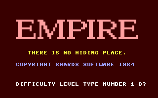 C64 GameBase Empire Shards_Software 1984