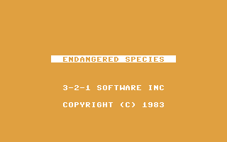 C64 GameBase Endangered_Species 3-2-1_Software,_Inc.