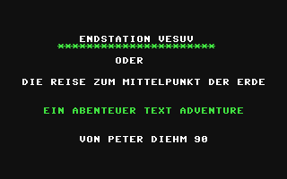C64 GameBase Endstation_Vesuv PDPD_Software 1990