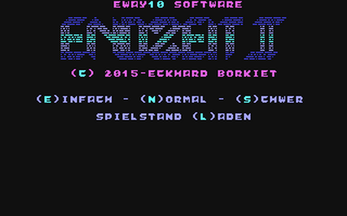 C64 GameBase Endzeit_II Eway10_Software 2015