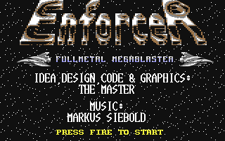 C64 GameBase Enforcer_-_Fullmetal_Megablaster CP_Verlag/Golden_Disk_64 1992