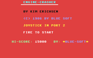 C64 GameBase Engine-Crasher DCA/SOFT 1986