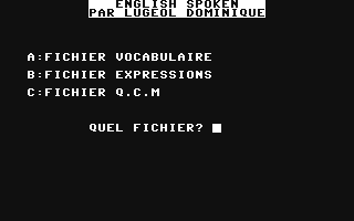 C64 GameBase English_Spoken Tilt-micro-jeux/Editions_Mondiales_S.A. 1987