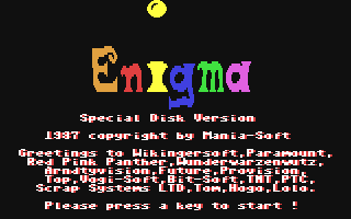 C64 GameBase Enigma Mania-Soft 1987