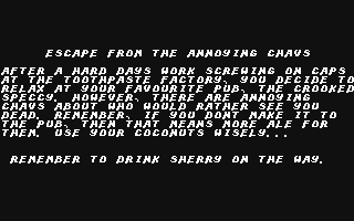 C64 GameBase Escape_from_the_Annoying_Chavs (Created_with_SEUCK) 2011