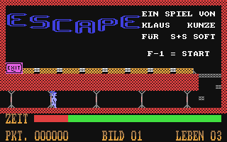 C64 GameBase Escape S+S_Soft_Vertriebs_GmbH 1986