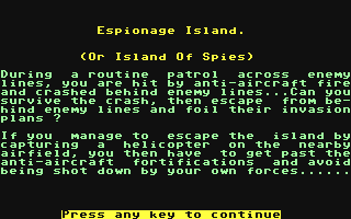 C64 GameBase Espionage_Island_-_Island_of_Spies 1986