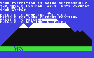 C64 GameBase Everest_Ascent Richard_Shepherd_Software_Ltd. 1984