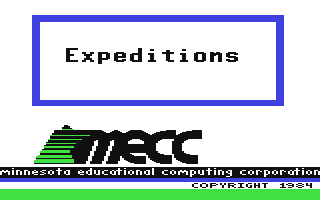 C64 GameBase Expeditions Minnesota_Educational_Computing_Corporation_(MECC) 1984