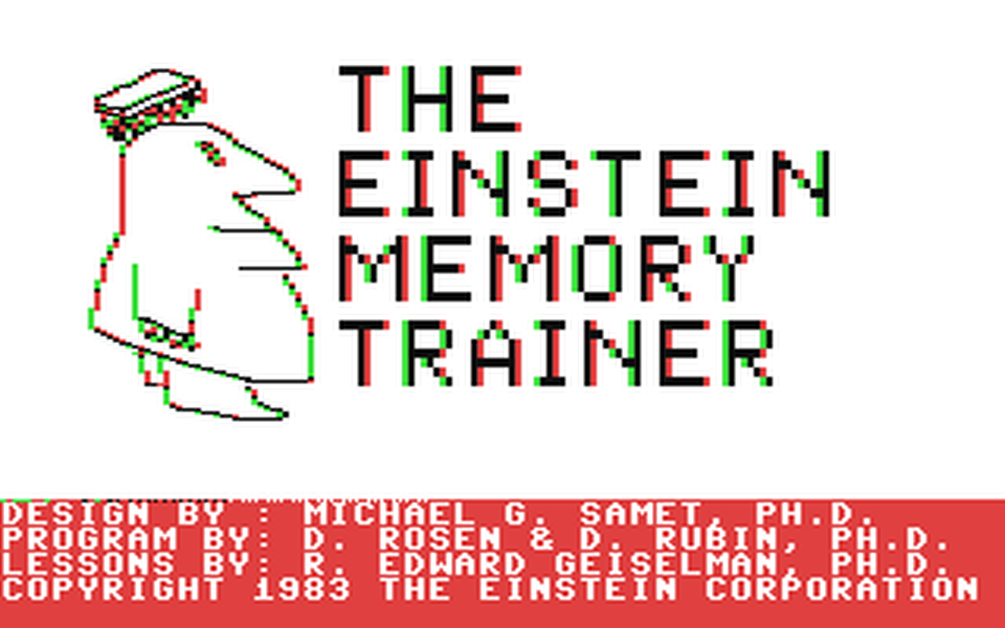 C64 GameBase Einstein_Memory_Trainer,_The Avant-Garde_Publishing_Corporation 1984