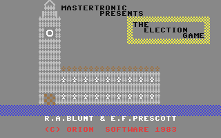 C64 GameBase Election_Game,_The Orion_Software 1983