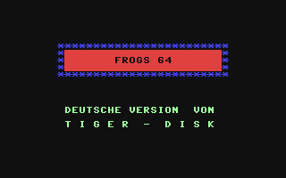 C64 GameBase Frogs_64 Tiger-Crew-Disk_PD 2000