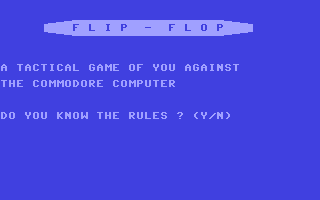C64 GameBase Flip-Flop Elcomp_Publishing,_Inc./Ing._W._Hofacker_GmbH 1984