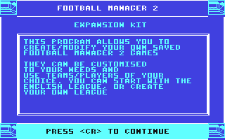 C64 GameBase Football_Manager_II Addictive_Games 1988