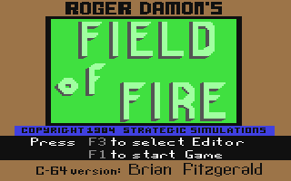 C64 GameBase Field_of_Fire SSI_(Strategic_Simulations,_Inc.) 1985