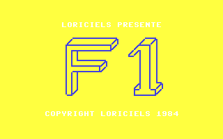 C64 GameBase F1 Loriciels_Ltd. 1984