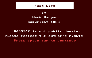 C64 GameBase Fast_Life Commodore_Microcomputers_Magazine 1986