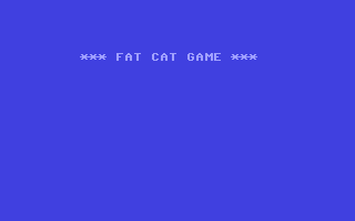 C64 GameBase Fat_Cat_Game Hayden_Book_Company,_Inc. 1984