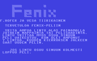C64 GameBase Fenix Tekniikan_Maailma 1984