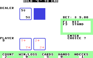 C64 GameBase Fever_-_Blackjack_System_Counting_Program Metaphase_Software 1983