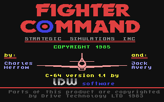 C64 GameBase Fighter_Command SSI_(Strategic_Simulations,_Inc.) 1985