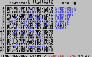 C64 GameBase Find-a-Word COMPUTE!_Publications,_Inc./COMPUTE!'s_Gazette 1994