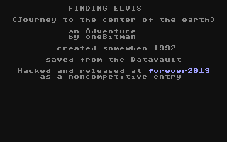 C64 GameBase Finding_Elvis (Public_Domain) 2013