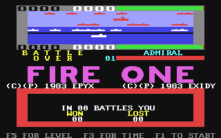 C64 GameBase Fire_One Epyx 1983