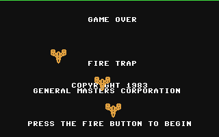 C64 GameBase Fire_Trap General_Masters_Corporation 1983