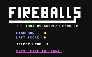 C64 GameBase Fireballs Roeske_Verlag/Compute_mit 1984