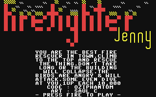 C64 GameBase Firefighter_Jenny (Public_Domain) 2016