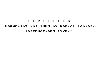 C64 GameBase Fireflies Loadstar/Softalk_Production 1984