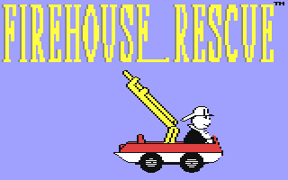C64 GameBase Firehouse_Rescue GameTek/Fisher-Price 1988