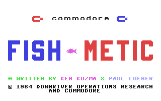 C64 GameBase Fish-Metic Commodore 1984