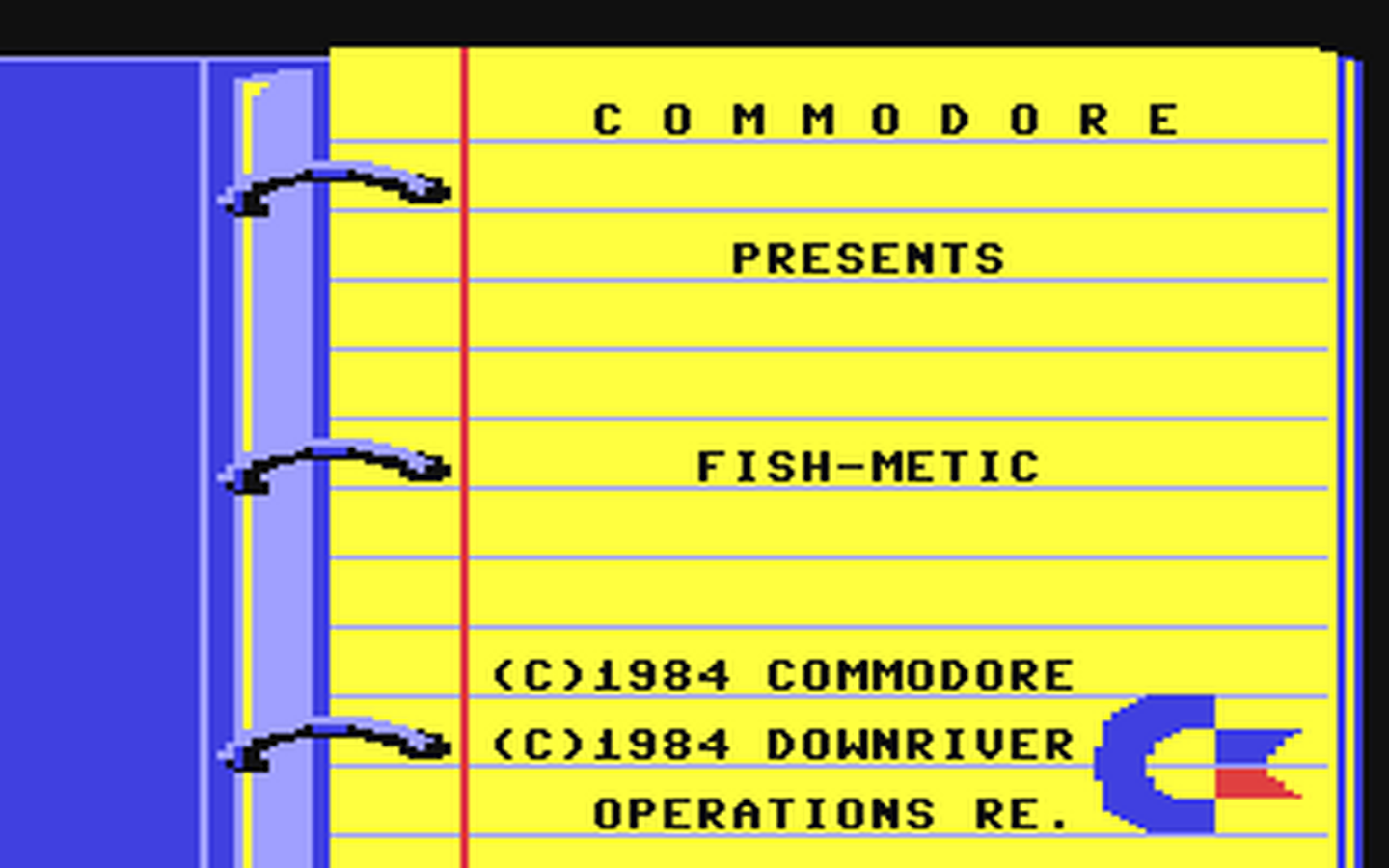 C64 GameBase Fish-Metic Commodore 1984