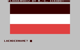 C64 GameBase Flaggenquiz Markt_&_Technik/64'er 1991