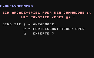 C64 GameBase Flak-Commander (Public_Domain) 1988