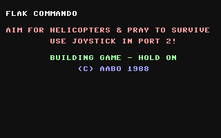 C64 GameBase Flak_Commando (Not_Published)