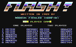 C64 GameBase Flash! Markt_&_Technik/64'er 1989