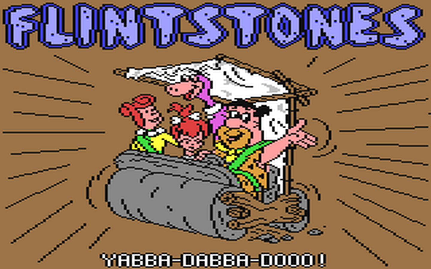 C64 GameBase Flintstones_-_Yabba-Dabba-Dooo! Argus_Press_Software_(APS)/Quicksilva 1986