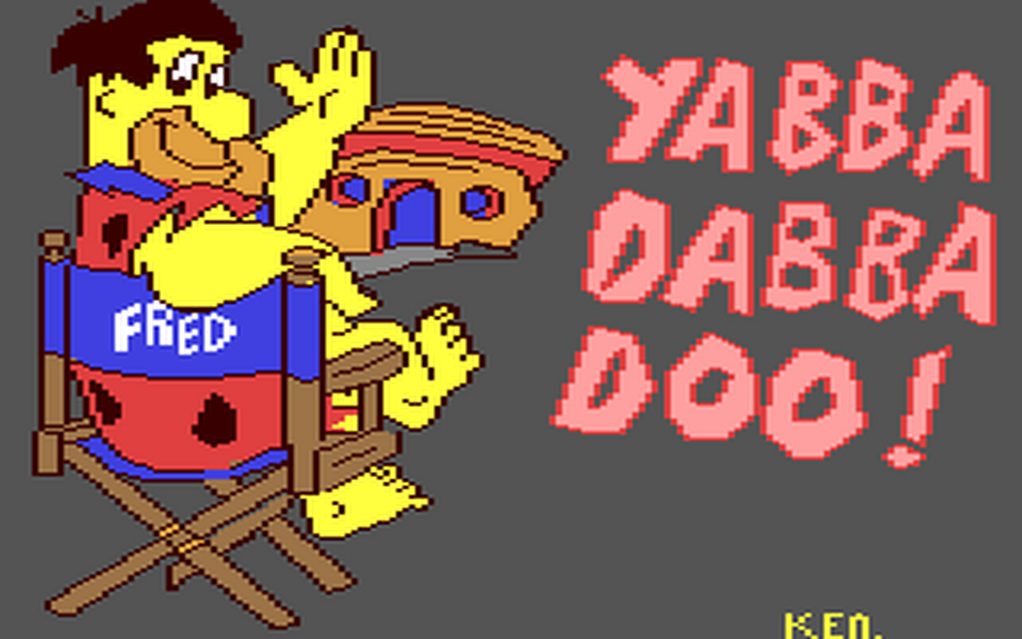 C64 GameBase Flintstones_-_Yabba-Dabba-Dooo! Argus_Press_Software_(APS)/Quicksilva 1986